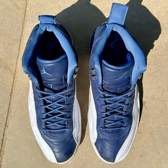 Nike Air Jordan 12 Retro Indigo Obsidian Blue - Size 12 Men's (130690-404)