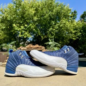 Nike Air Jordan 12 Retro Indigo Obsidian Blue - Size 12 Men's (130690-404)