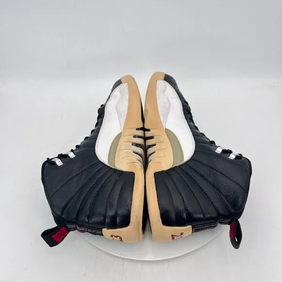 Nike Air Jordan 12 Retro PlayOff Men Size 12 130690-404 Black White Shoes