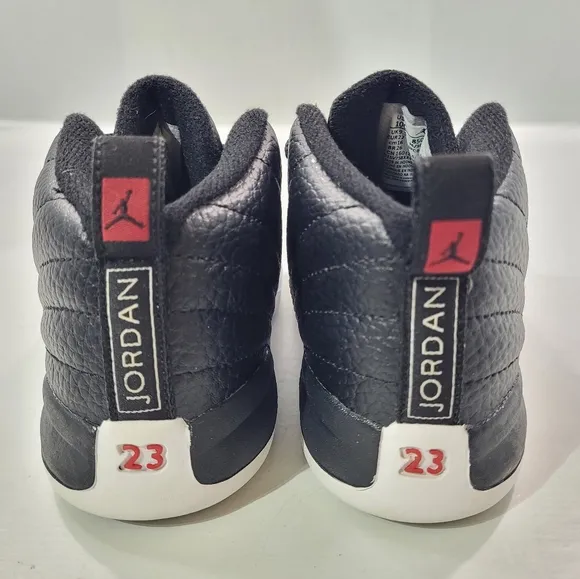 NIKE AIR JORDAN 12 RETRO PLAYOFF SNEAKER TODDLER KIDS SIZE 10C 850000-006