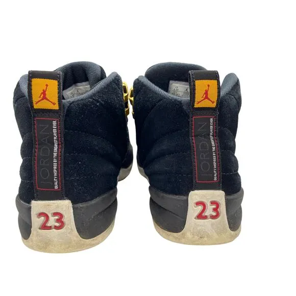 Nike Air Jordan 12 Retro Reverse Taxi GS Shoes (2019) 153265-017 Size 4.5Y