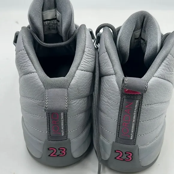 Nike Air Jordan 12 Retro Wolf Grey GS Kids 510815-029 Sneakers Shoes Size 5.5 Y