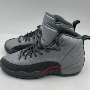 Nike Air Jordan 12 Retro Wolf Grey GS Kids 510815-029 Sneakers Shoes Size 5.5 Y