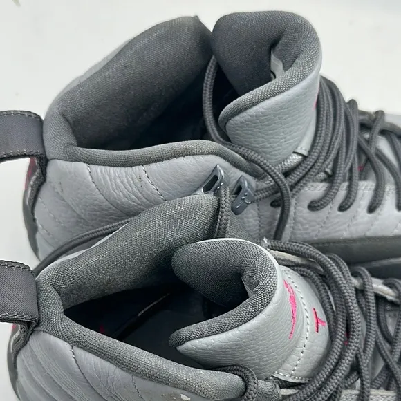 Nike Air Jordan 12 Retro Wolf Grey GS Kids 510815-029 Sneakers Shoes Size 5.5 Y