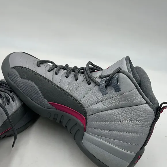 Nike Air Jordan 12 Retro Wolf Grey GS Kids 510815-029 Sneakers Shoes Size 5.5 Y