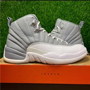 Nike Air Jordan 12 XII Retro Stealth Grey White