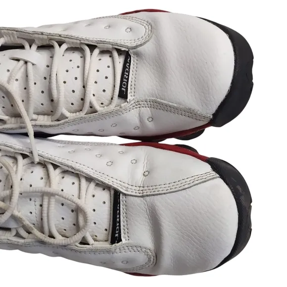 Nike Air Jordan 13 Retro Chicago 414574-122 White Red Youth Sneakers Shoes Sz 7Y