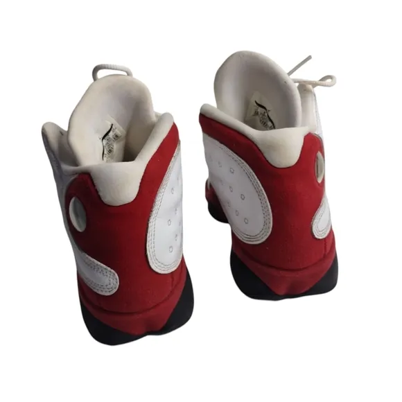Nike Air Jordan 13 Retro Chicago 414574-122 White Red Youth Sneakers Shoes Sz 7Y