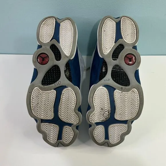 Nike Air Jordan 13 Retro French Blue Men's 8.5 Mid Replaced Insoles 414571-164