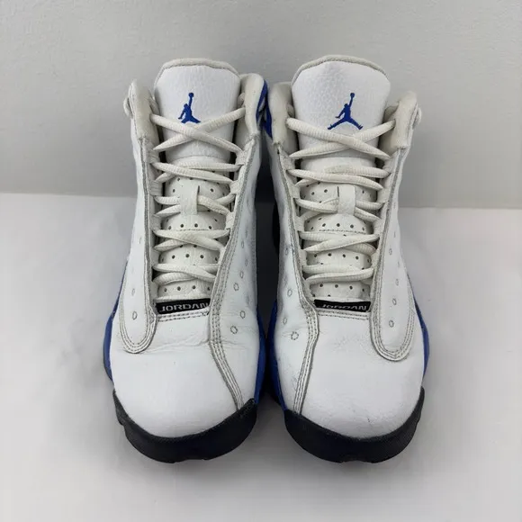 Nike Air Jordan 13 Retro ‘Hyper Royal’‎ white shoes