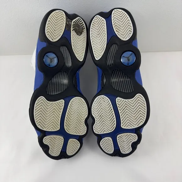 Nike Air Jordan 13 Retro ‘Hyper Royal’‎ white shoes