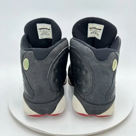 Nike Air Jordan 13 Retro Playoffs Men Size 10.5  414571-001 Black Red White Shoe