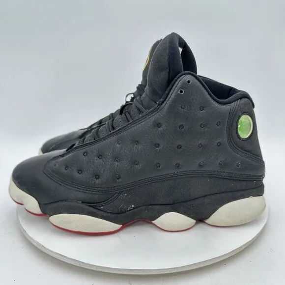 Nike Air Jordan 13 Retro Playoffs Men Size 10.5  414571-001 Black Red White Shoe