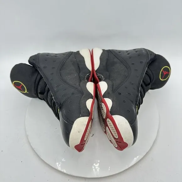 Nike Air Jordan 13 Retro Playoffs Men Size 10.5  414571-001 Black Red White Shoe