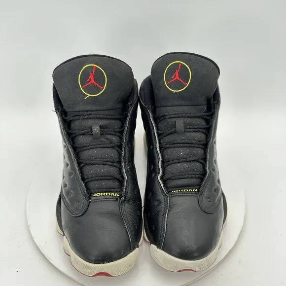 Nike Air Jordan 13 Retro Playoffs Men Size 10.5  414571-001 Black Red White Shoe