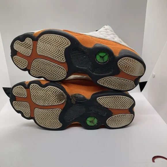 Nike Air Jordan 13 Retro Size 7Y Starfish White Orange DJ3003-108 Shoes Sneakers
