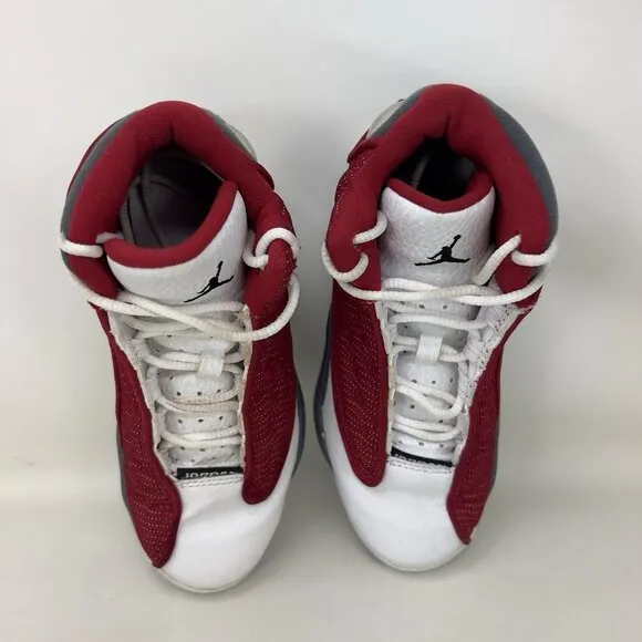 Nike Air Jordan 13 XIII Retro Gym Red White Youth Shoes Size 13C