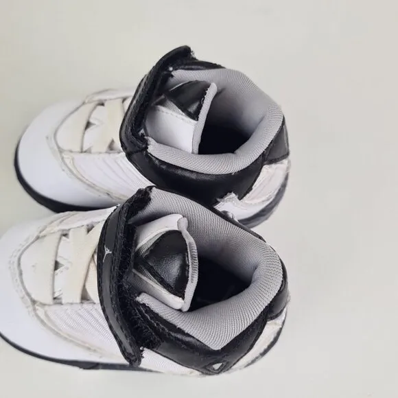 Nike Air Jordan 2009 Retro Toddler Shoes White Leather Size 3 C