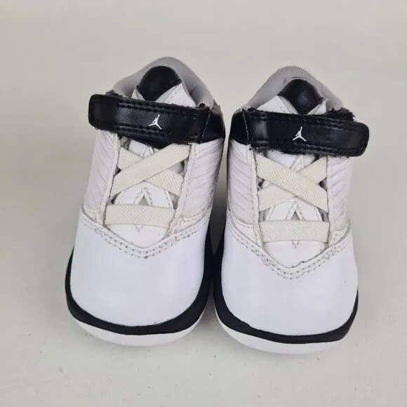 Nike Air Jordan 2009 Retro Toddler Shoes White Leather Size 3 C