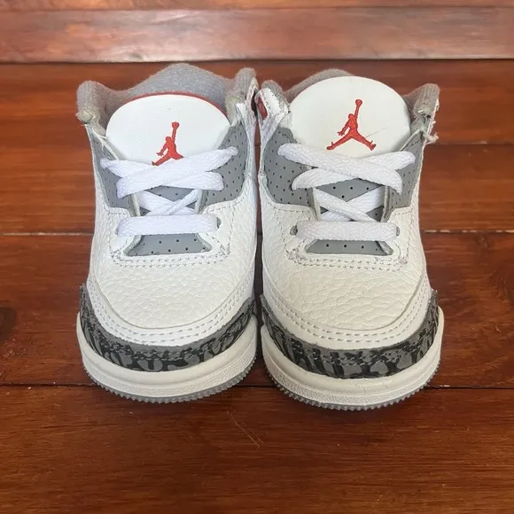 Nike Air Jordan 3 Retro TD Fire 3C Red Toddler DM0968-160 New