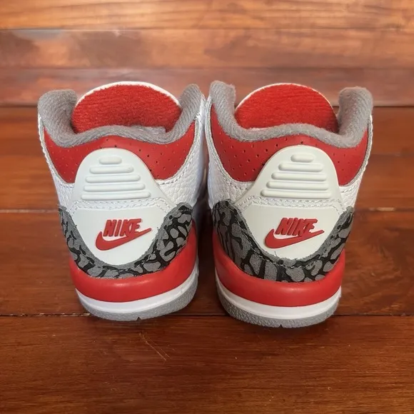 Nike Air Jordan 3 Retro TD Fire 3C Red Toddler DM0968-160 New