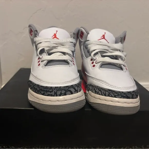 Nike Air Jordan 3 Retro White/Red Men's Shoes