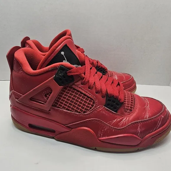 Nike Air Jordan 4 Retro Men's Size 6.5 W Sz‎ 8 Fire Red Singles Day AV3914-600