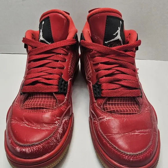 Nike Air Jordan 4 Retro Men's Size 6.5 W Sz‎ 8 Fire Red Singles Day AV3914-600