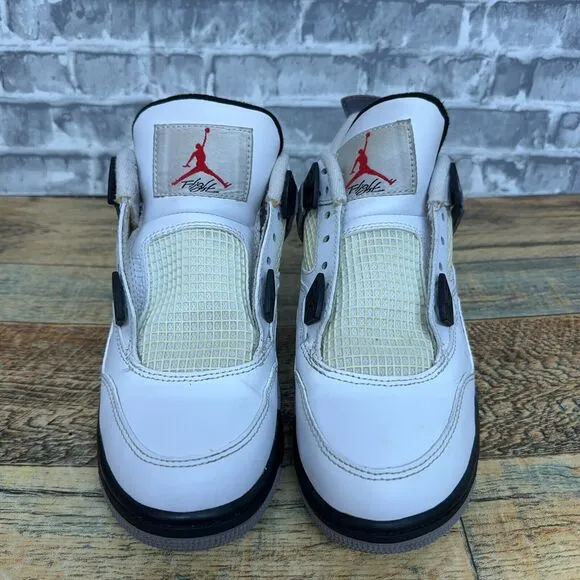 Nike Air Jordan 4 Retro OG White Cement 2016 408452-103 Youth Size 4Y Rare