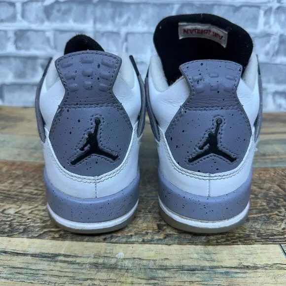 Nike Air Jordan 4 Retro OG White Cement 2016 408452-103 Youth Size 4Y Rare