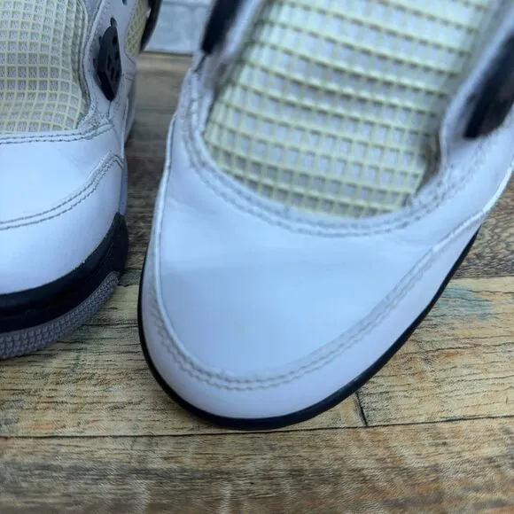 Nike Air Jordan 4 Retro OG White Cement 2016 408452-103 Youth Size 4Y Rare