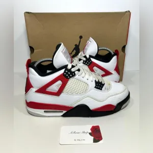 Nike Air Jordan 4 Retro ‘Red Cement’ (DH6927 161) Shoes Size: 10 M