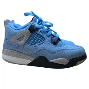 Nike Air Jordan 4 Retro toddler shoes - Size 10c - University Blue