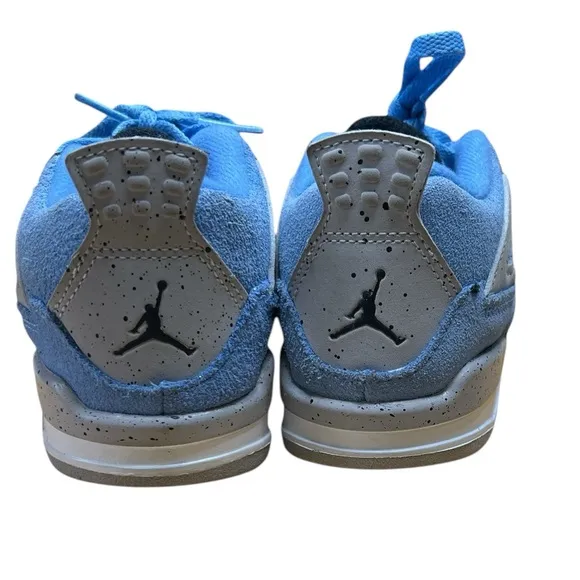 Nike Air Jordan 4 Retro toddler shoes - Size 10c - University Blue
