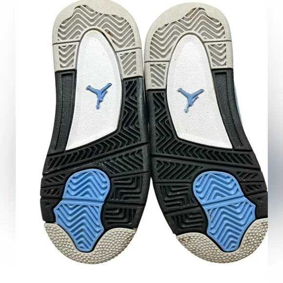 Nike Air Jordan 4 Retro toddler shoes - Size 10c - University Blue