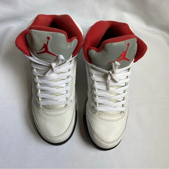 Nike Air Jordan 5 Retro GS 'Fire Red' 2020 Shoes Size 6Y Women’s 7.5 2020