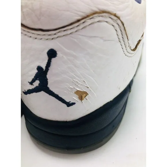 Nike Air Jordan 5 Retro Men’s Size 9.5 Low Dunk From Above 23 Basketball Shoes