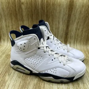 Nike Air Jordan 6 Retro Midnight Navy Men's Size 8.5 Sneakers Shoes CT8529-141