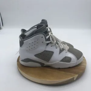Nike Air Jordan 6 Retro Sneakers Boys 2.5Y Cool Gray Lace Up Shoes Athletic