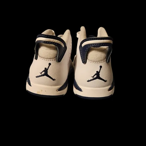 Nike Air Jordan 6 Retro TD Toddler Shoes Midnight Navy sz 10C