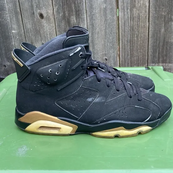 Nike Air Jordan 6 VI Retro DMP Black Gold  Men's Size 13 - CT4954-007 - No Box
