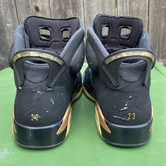 Nike Air Jordan 6 VI Retro DMP Black Gold  Men's Size 13 - CT4954-007 - No Box
