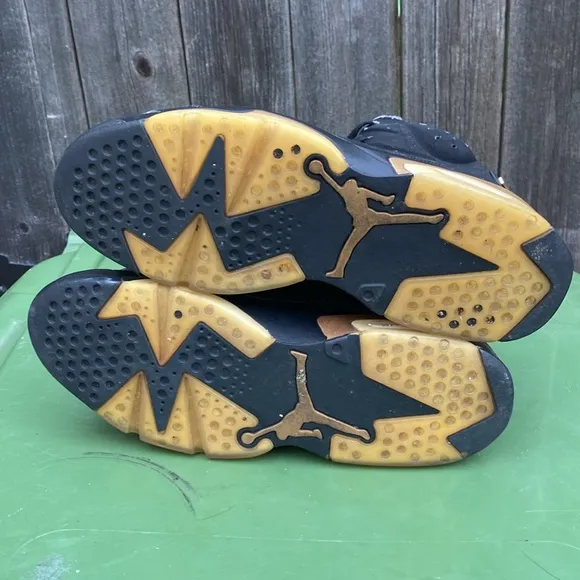 Nike Air Jordan 6 VI Retro DMP Black Gold  Men's Size 13 - CT4954-007 - No Box
