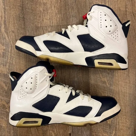 Nike Air Jordan 6 VI Retro Olympic 2012 Blue White