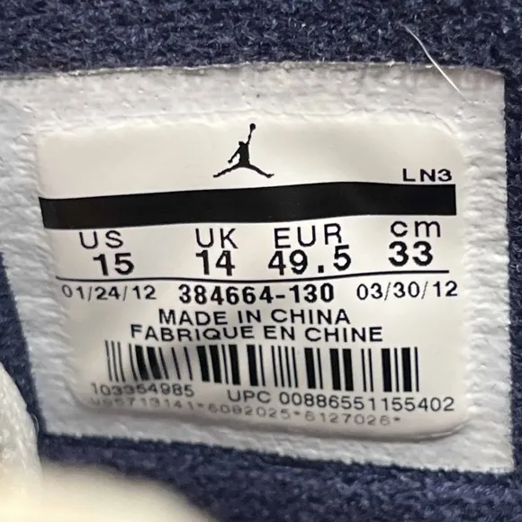 Nike Air Jordan 6 VI Retro Olympic 2012 Blue White