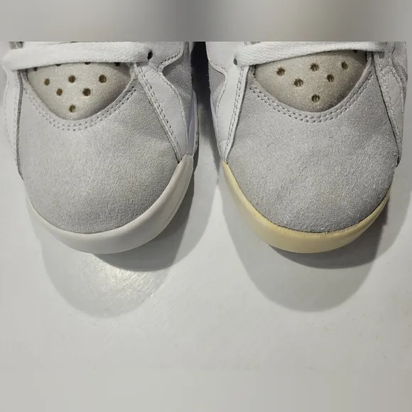 NIKE AIR JORDAN 7 RETRO PURE MONEY PURE PLATINUM MEN'S SHOES SIZE 9 [304775-120]