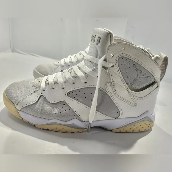 NIKE AIR JORDAN 7 RETRO PURE MONEY PURE PLATINUM MEN'S SHOES SIZE 9 [304775-120]