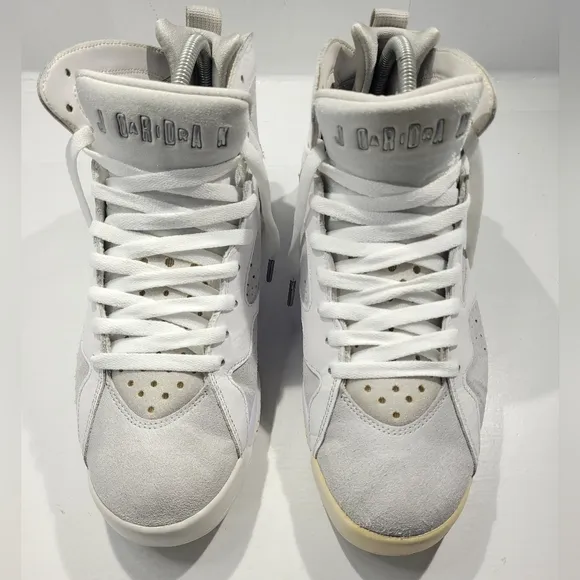 NIKE AIR JORDAN 7 RETRO PURE MONEY PURE PLATINUM MEN'S SHOES SIZE 9 [304775-120]