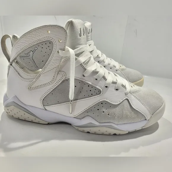 NIKE AIR JORDAN 7 RETRO PURE MONEY PURE PLATINUM MEN'S SHOES SIZE 9 [304775-120]