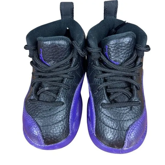 Nike Air Jordan 850000-057 Field Purple Retro 12 Sneakers Kids Boys Shoes 6 C